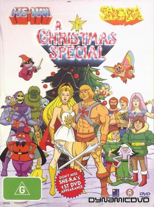 he-man y she-ra en especial de navidad