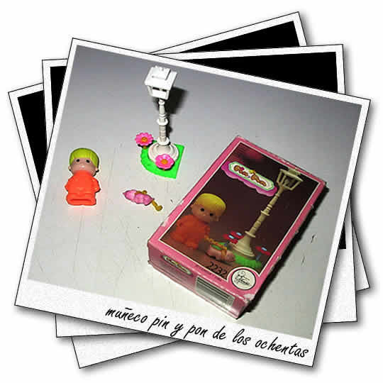 muÃ±eco pin y pon ochentas