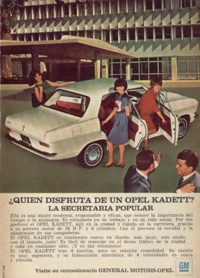 opel kadett 67