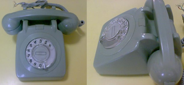 Télefonos antiguos Cantv | El teléfono de disco de la Cantv