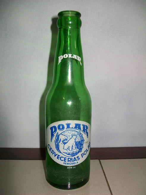 cerveza polar verde de los ochentas