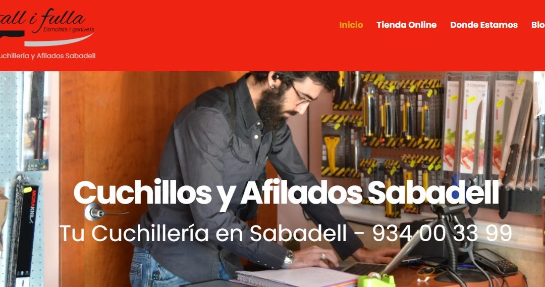 ¿Buscas una cuchillería en Sabadell? Conoce Tall i Fulla