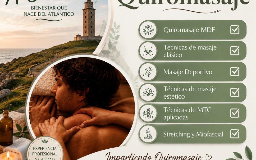 Curso de quiromasaje en Coruña