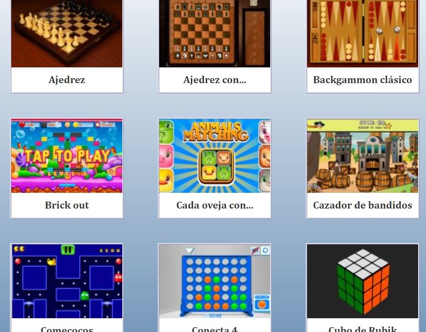 Mini Juegos Clásicos para Jugar Online en el Ordenador