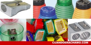 sacapuntas cuando era chamo