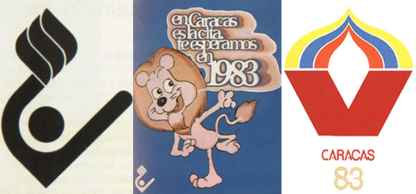 logos y mascotas panamericanos 83