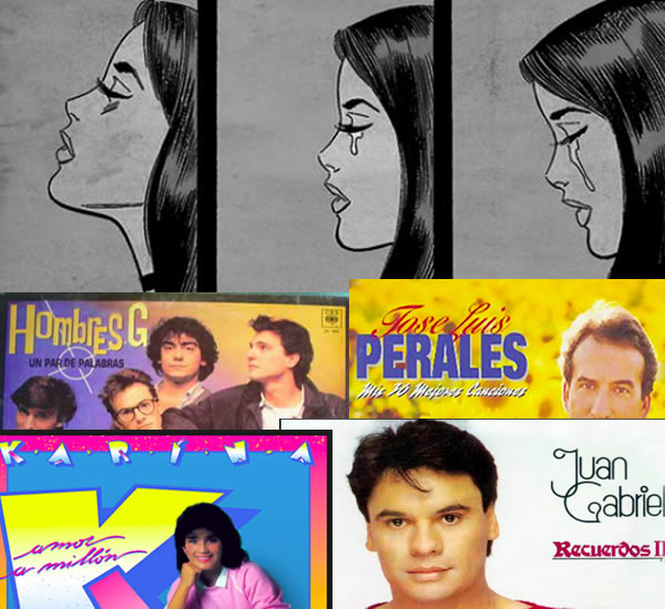 Canciones de Despecho de los 80