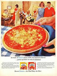 publicidad pizza vintage